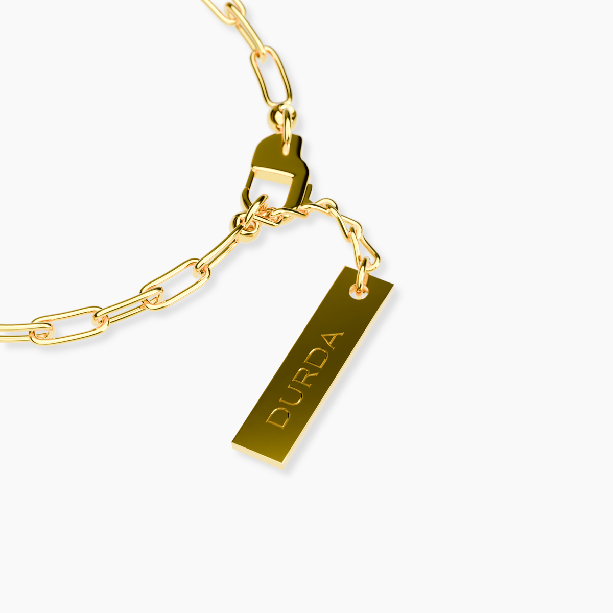 Bransoletka Clip Chain Złota