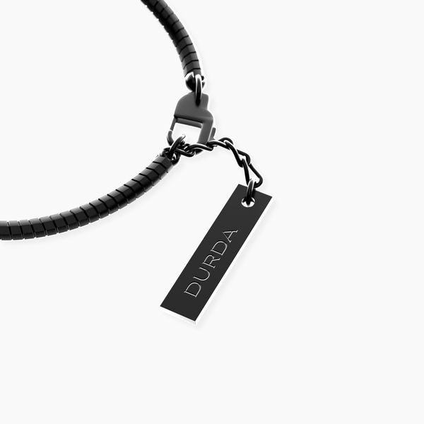 Bransoletka Octagon Chain Czarna
