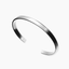 Bransoletka Wave Cuff Białe Złoto