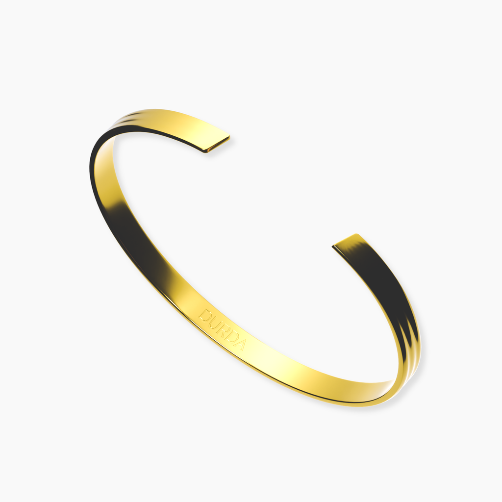 Bransoletka Wave Cuff Złota