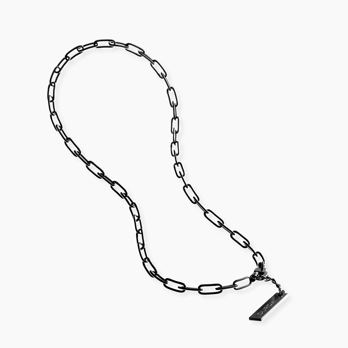 Bransoletka Clip Chain Czarna Główne zdjęcie produktu